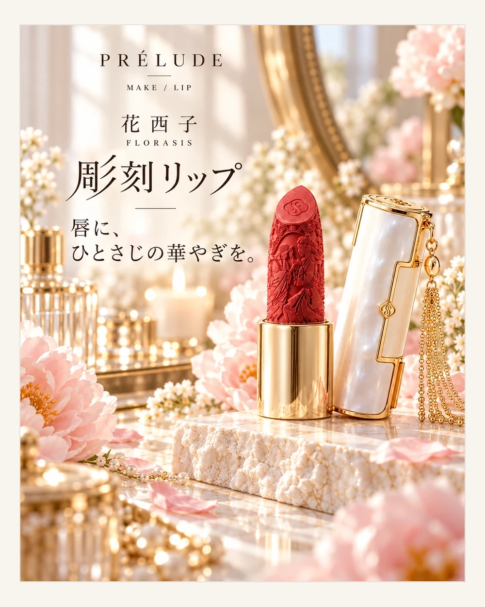 花西子 · FLORASIS 彫刻リップ