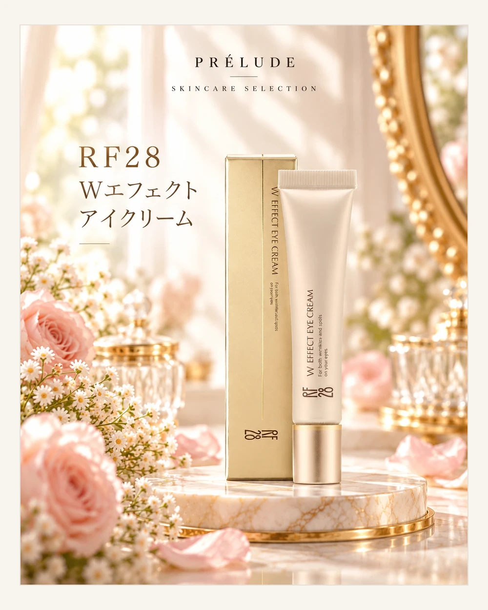 RF28 Wエフェクト アイクリーム（PRÉLUDE編集画像）